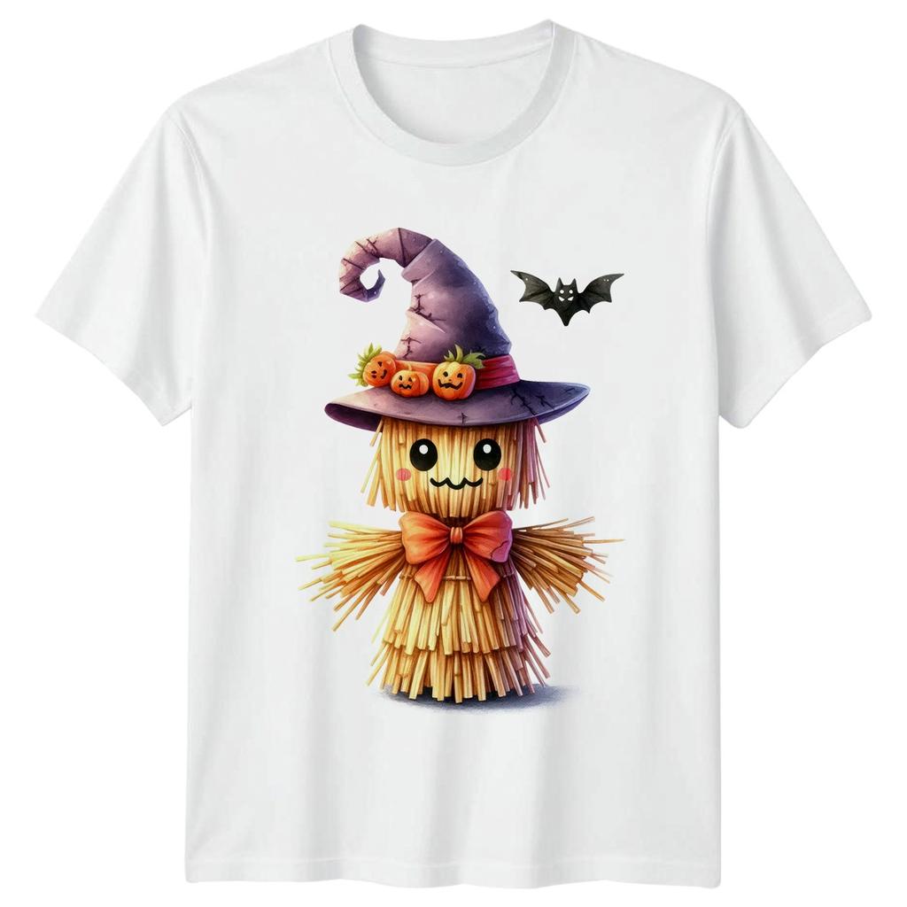 Cute Scarecrow Witch TShirt Scarecrow Halloween Gift For Him And Her