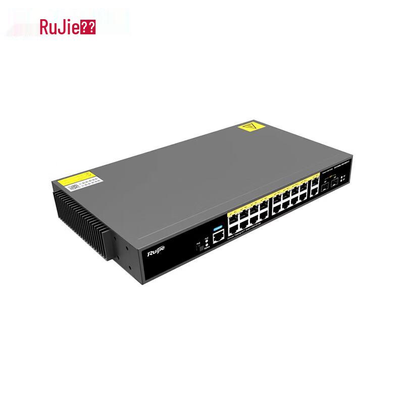 Управляемый гигабитный PoE-коммутатор Ruijie XS-S1930J-18GT2SFP-P с 18 портами