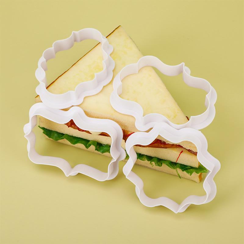 Винтажная рамка-табличка, набор формочек для печенья, пластиковые формы для печенья, инструменты для украшения торта, форма для печенья