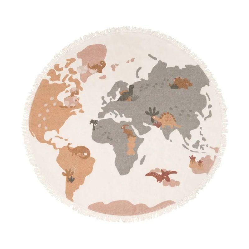 Круглый Пушистый Ковер Для Гостиной С Кисточками, Белый Ворсистый Коврик Для Игр в Детскую Комнату Для Детей, Мягкие Плюшевые Ковры Для Спальни Для Детей