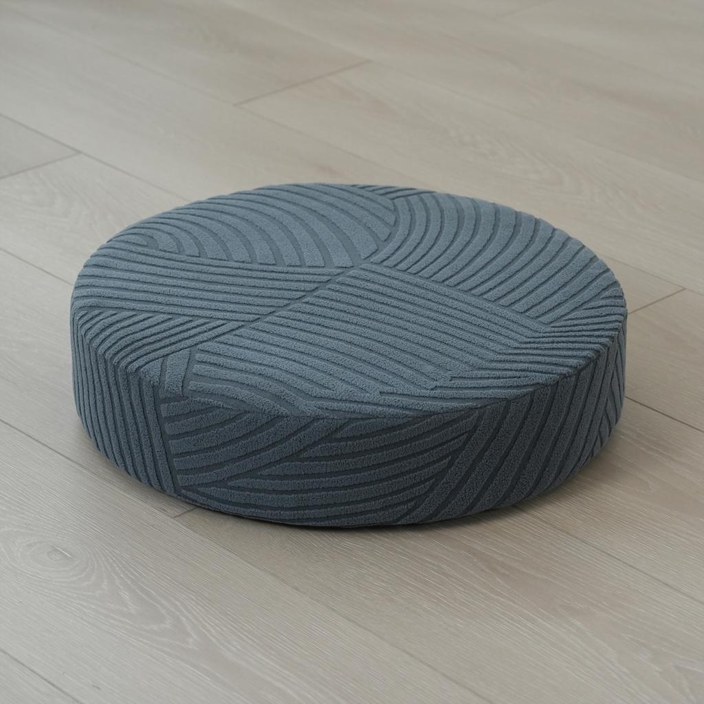 Stretch Round Pouf Cover Elastic Tatami Cushion Slipcover For Floor Stool Chair Home Decor All Season Use