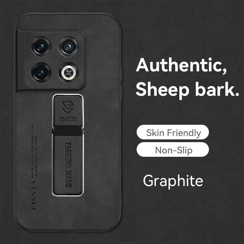 Чехол из искусственной кожи из овчины для Oneplus 12 11 10 Pro 10T 10R 9 9R 9RT 8 8T 7 7T 6 6T 5 5T ACE 2 Pro чехол с кронштейном для телефона