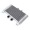 Масляный радиатор для мотоцикла 8-слойный Шаг M10/12 Для Kawasaki KX250 Honda CRF250 Yamaha YZ250 Универсальные аксессуары для мотокросса
