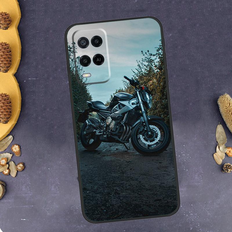 Fashion Motorcycle Man Phone Case For Oppo A78 A38 A58 A74 A15 A80 A60 A40 A94 A54 A98 A18 A16 A76 A96 A17 A77 A57S