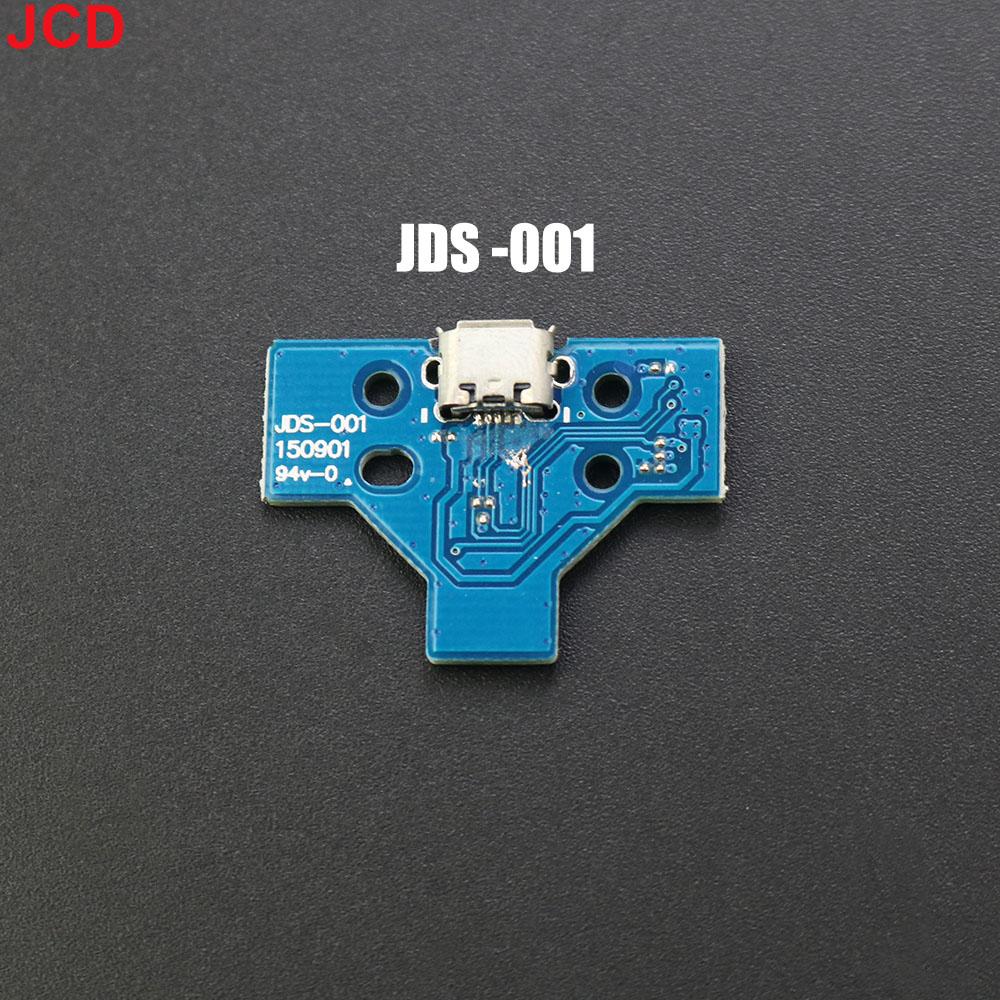 JCD 1 шт. Для игрового контроллера PS4 Slim Pro USB-порт для зарядки Разъем Плата схемы 12-контактный JDS 011 030 040 055 14-контактный 001 Разъем