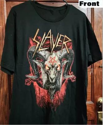 Североамериканский тур Slayer 22 сентября 2024 г. Чикаго, Иллинойс Riot Fest Футболка Унисекс