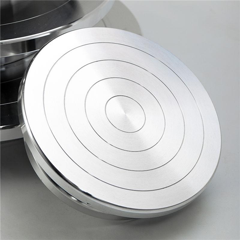 15/20/25/30cm Double Face Use Aluminum Alloy Turntable Ceramic Clay Sculpture Platform Pottery Wheel Lazy Susan Rotating Tools