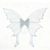 Sparkling Organza Butterfly Wings Floral Embroidered Cosplay Wings Fairy Wings  Halloween Party