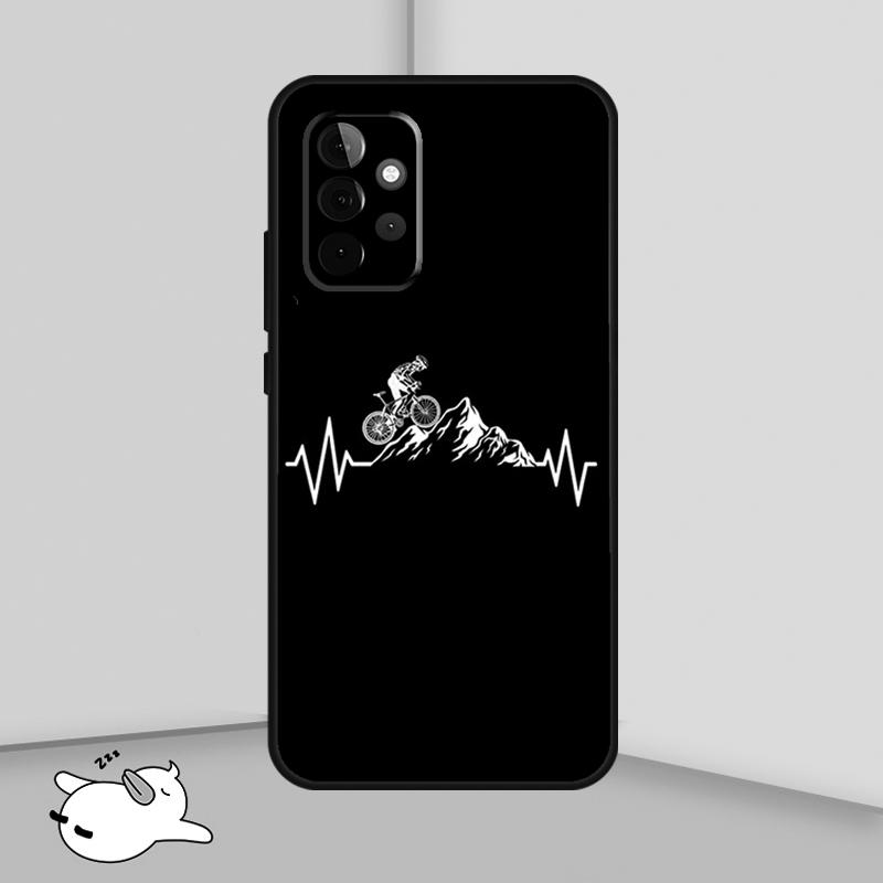 MTB Mountain Bike Cycling Bicycle Phone Case For Samsung Galaxy A15 A25 A35 A55 A53 A33 A13 A52 A32 A12 A51 A71 A14 A34 A54