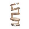5 слоев деревянная лестница для хомяка игрушка для попугая лестница для восхождения игрушки для домашних животных жердочки клетка