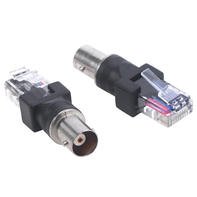 1 шт. высококачественный черный разъем BNC Female Jack To Rj45 Male Plug Rf адаптер коаксиальный разъем