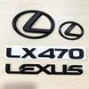 Suitable For Lexus Car Rear Trunk Badge Logo Car Steering Wheel Car Emblems Replacement LX470 Auto Accessories HD7