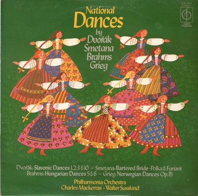 Виниловая пластинка ORCHESTRA PHILHARMONIA ANTONN DV Национальные танцы CFP40214 Classics For Pl UK Классика Б/у