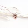 [Opalhouse] 925 Silver Ribbon Heart Necklace Opqun5612