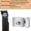 Smart Home Door Lock: Remote, Face & Fingerprint Recognition, Waterproof, Anti-theft Password Protection