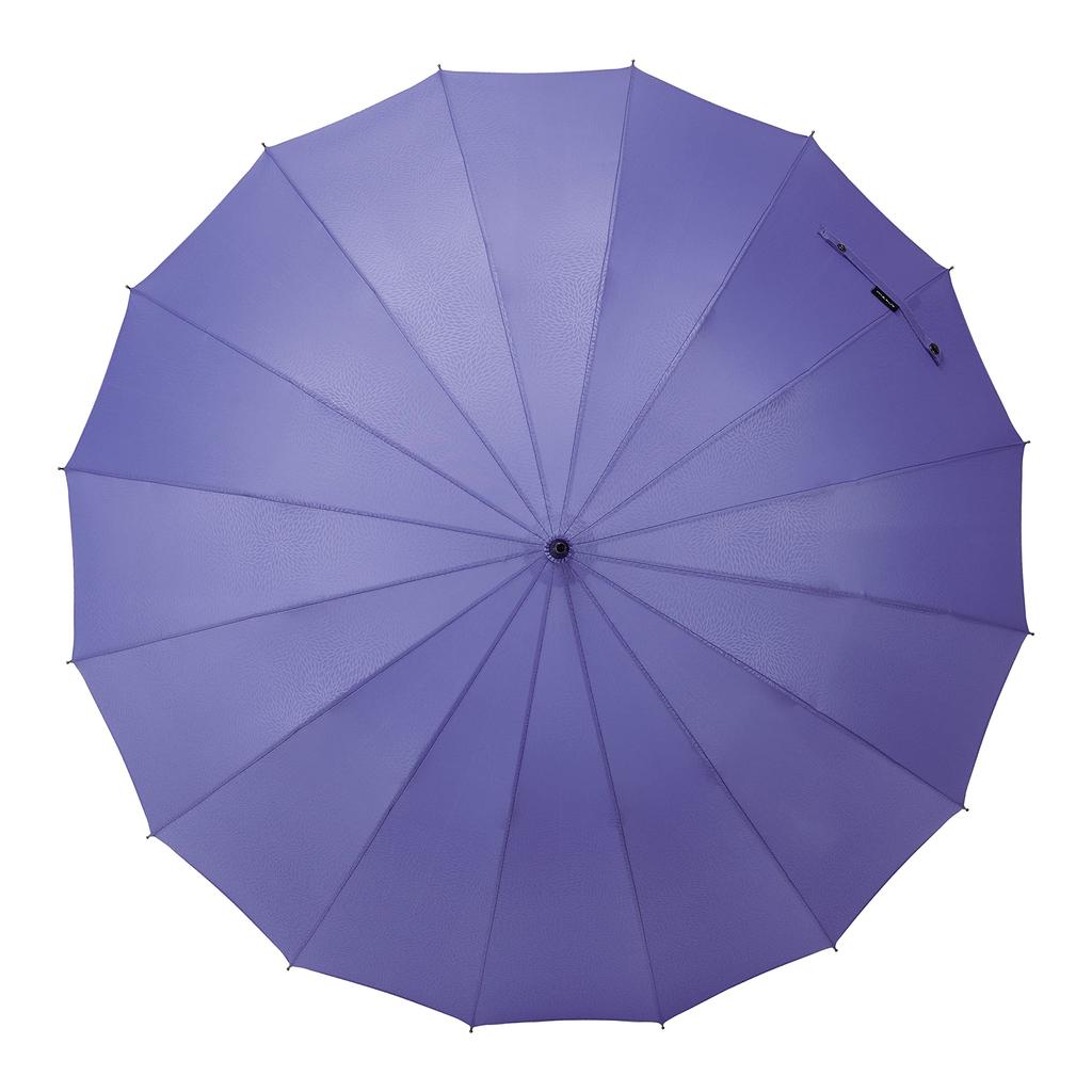 Mabu Parasol Umbrella for Women Men Unisex 58cm 16 Ribs Red Sky Blue Long Umbrella Umbrella UV Protection Light Blocking Umbrella for Sun and Rain