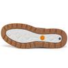 Timberland Кожаные кроссовки среднего размера со шнуровкой и круглым носком, нескользящие, прочные, мужские кроссовки черного цвета A5PSGW