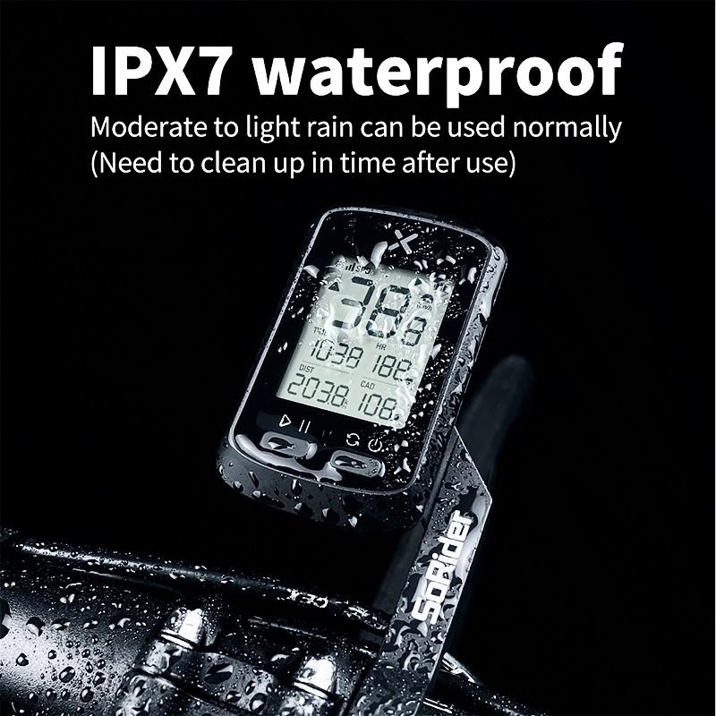 Велосипедный компьютер ANT+ Bluetooth беспроводной GPS спидометр водонепроницаемый дорожный велосипедный одометр комплект оборудования для езды