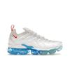 Air VaporMax Plus White University Blue Мужские кроссовки Worn-Blue Habanero-Red DV2119-100