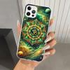 Мандала Чакра Настойчивость Йога Чехол для Телефона для Iphone 17 Air 16 15 Plus 14 13 Mini 12 11 Pro Max 16E 7 8 SE 2020 Мягкий Funda Принт Она