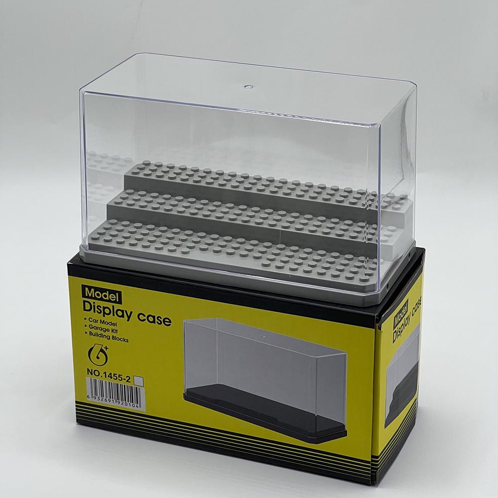 Dustproof Acrylic Mini Figure Model Collection Display Box Building Block Storage Plexiglass Showcase