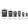 Webbing Plastic Black Side Release Buckles Backpack Belt Parts Curved Buckle Paracord Bracelet Lock