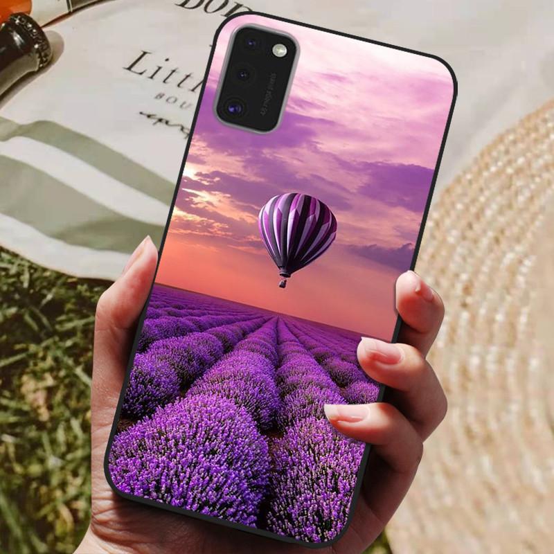 Чехол для Samsung Galaxy A41 Мягкий силиконовый задний чехол Чехол для телефона для Samsung A41 GalaxyA41 A 41 A415 SM-A415 Чехол с ТПУ бампером