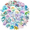 50 Little Turtle Stickers, Cute Sea Life Turtle Decorating Ipad Suitcase Waterproof Sticker Pack
