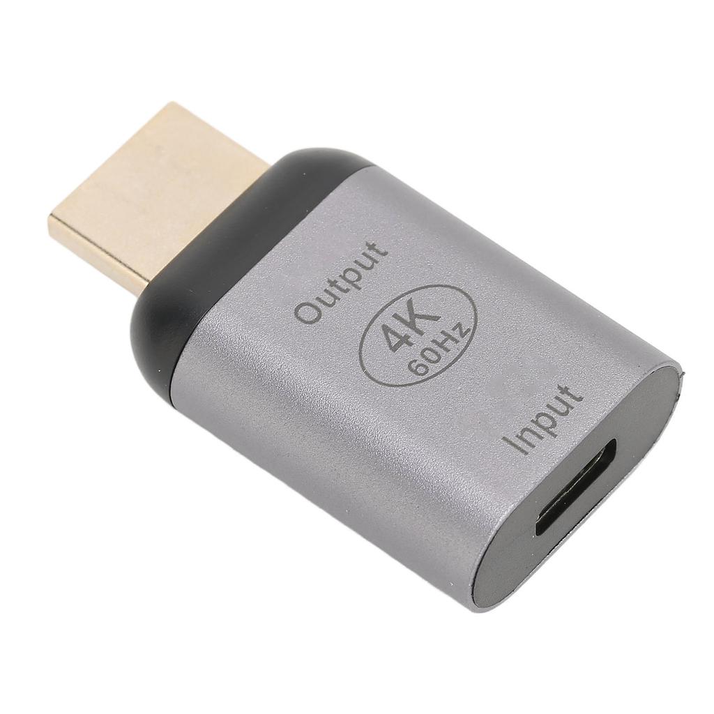 Адаптер USB C Female на Male 4K 60 Гц Высокоскоростной Plug and Play Type C на HD Multimedia Interface для ПК Телефона Планшета