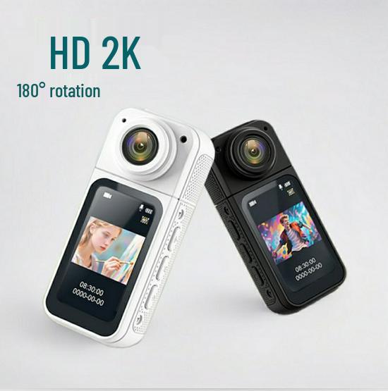 S70 2K HD Вращающаяся носимая камера-напалечник с магнитным креплением для велоспорта и съемки экшн-сцен