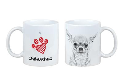 Chihuahua Short-haired, Chihuahua Smooth – Cup with a Dog, Cute Cup with Graphics |