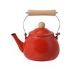 Kettle Medicine Can Enamel Enamel IH Compatible Red Amulet 1.8L HC-384
