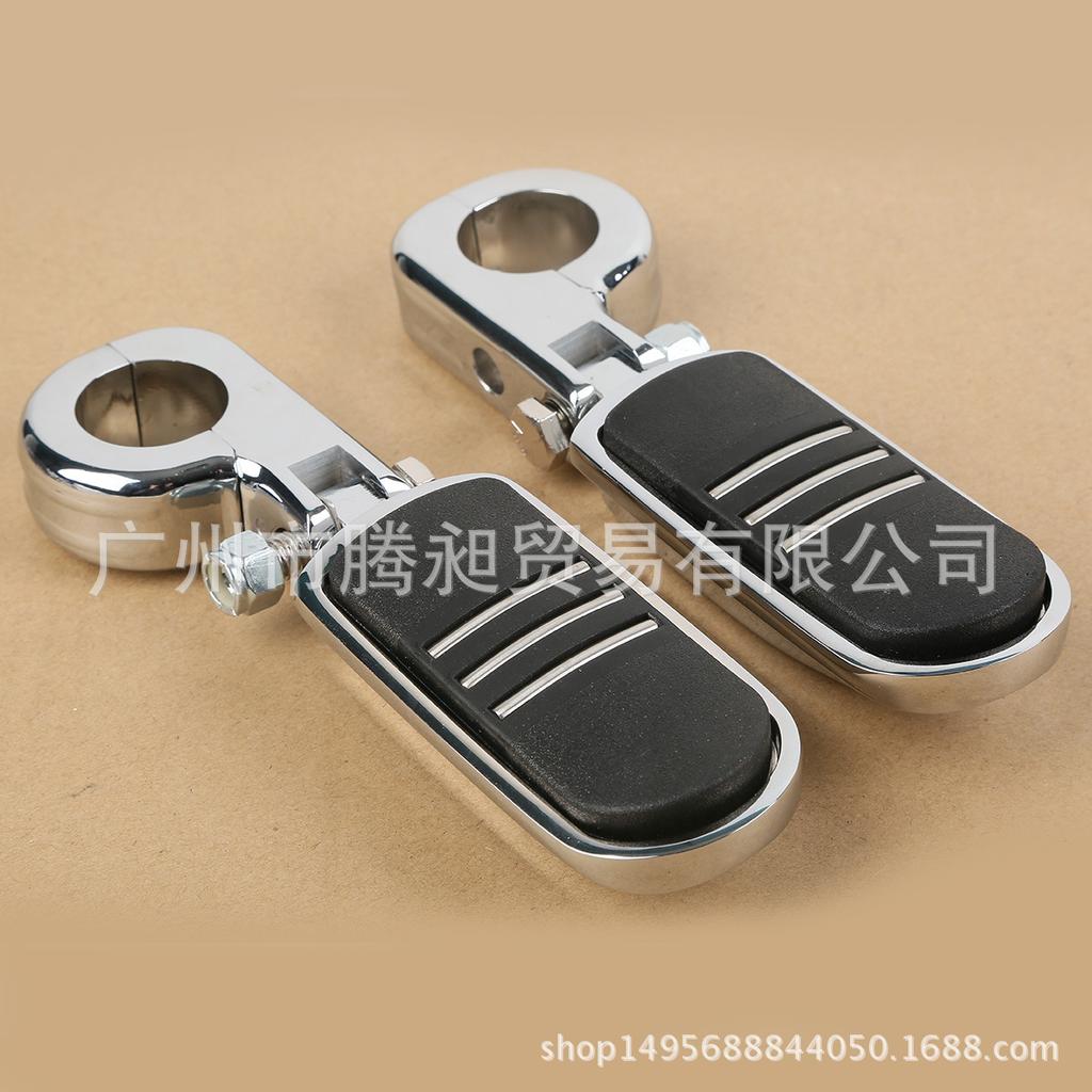 32mm Motorcycle Footrest Mount for Harley Cruiser - Modified Bumper Add-on