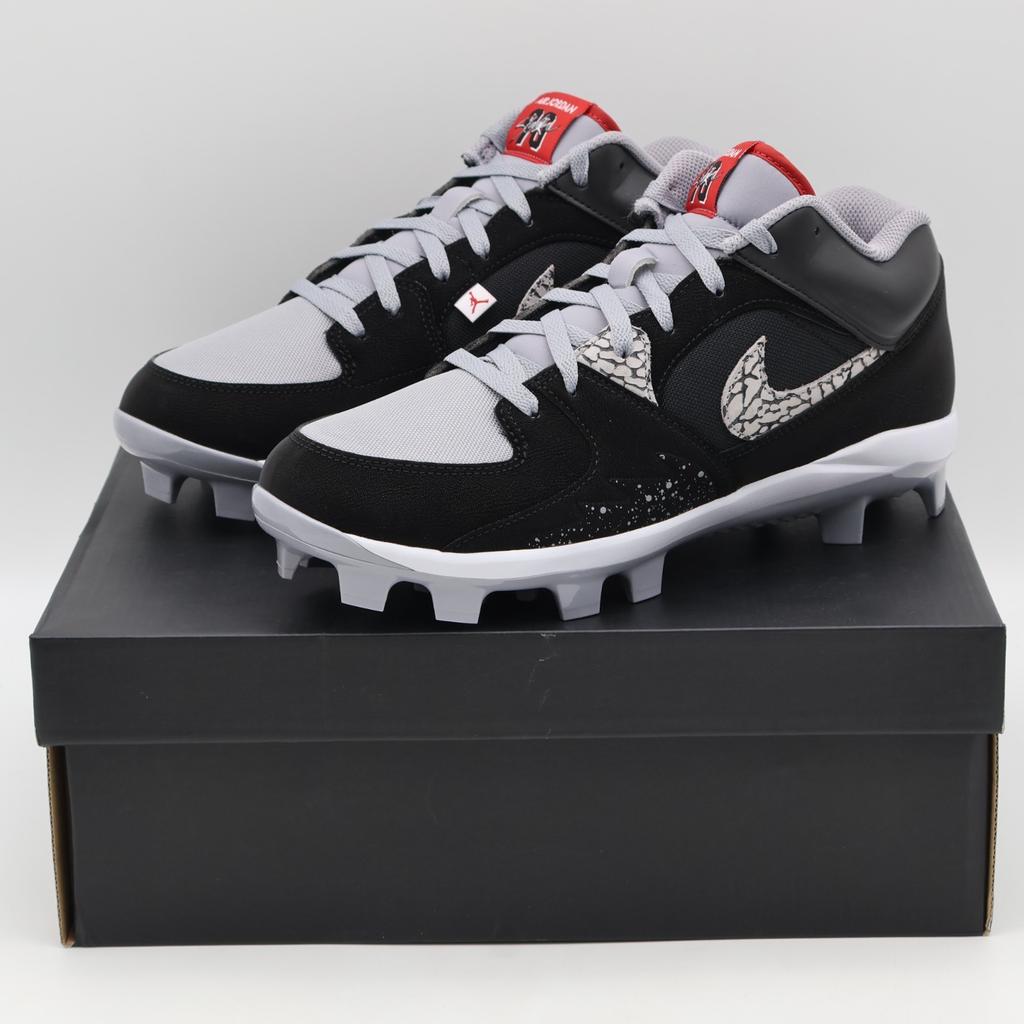 HQ0211-060 Nike Jordan Stadium 90 LOW MCS Черный Цемент Серый Белый Огонь (Мужской)