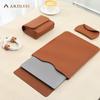 Чехол-сумка-чехол для ноутбука для ( MacBook Mac Book iPad ) Air M1 M2 13 3 14 2 15 6 16 Pro 12 9 11 Дюймов Чехол Сумка Набор Веганская Кожа