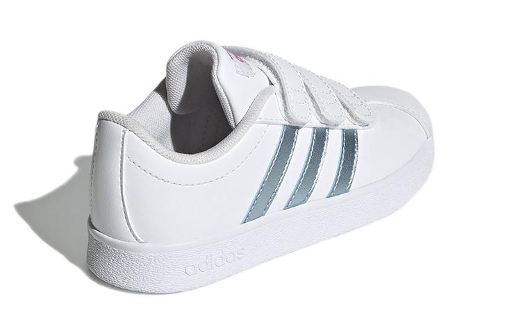 adidas VL Court 2.0 J 'White Vision Metallic' GW2341
