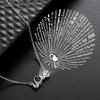 New Palm Necklace 100 Language I Love You Necklace Memory Projection Pendant Wedding Letter Necklace Drop Shipping