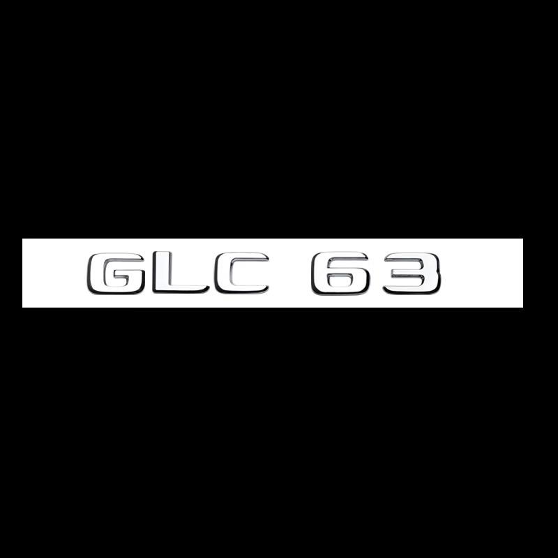 Для Mercedes Benz Silver Black X253 C253 GLC43 GLC63 GLC63s GLC 63 S AMG Эмблема V8 BITURBO 4MATIC 4MATIC+ Эмблемы Значки
