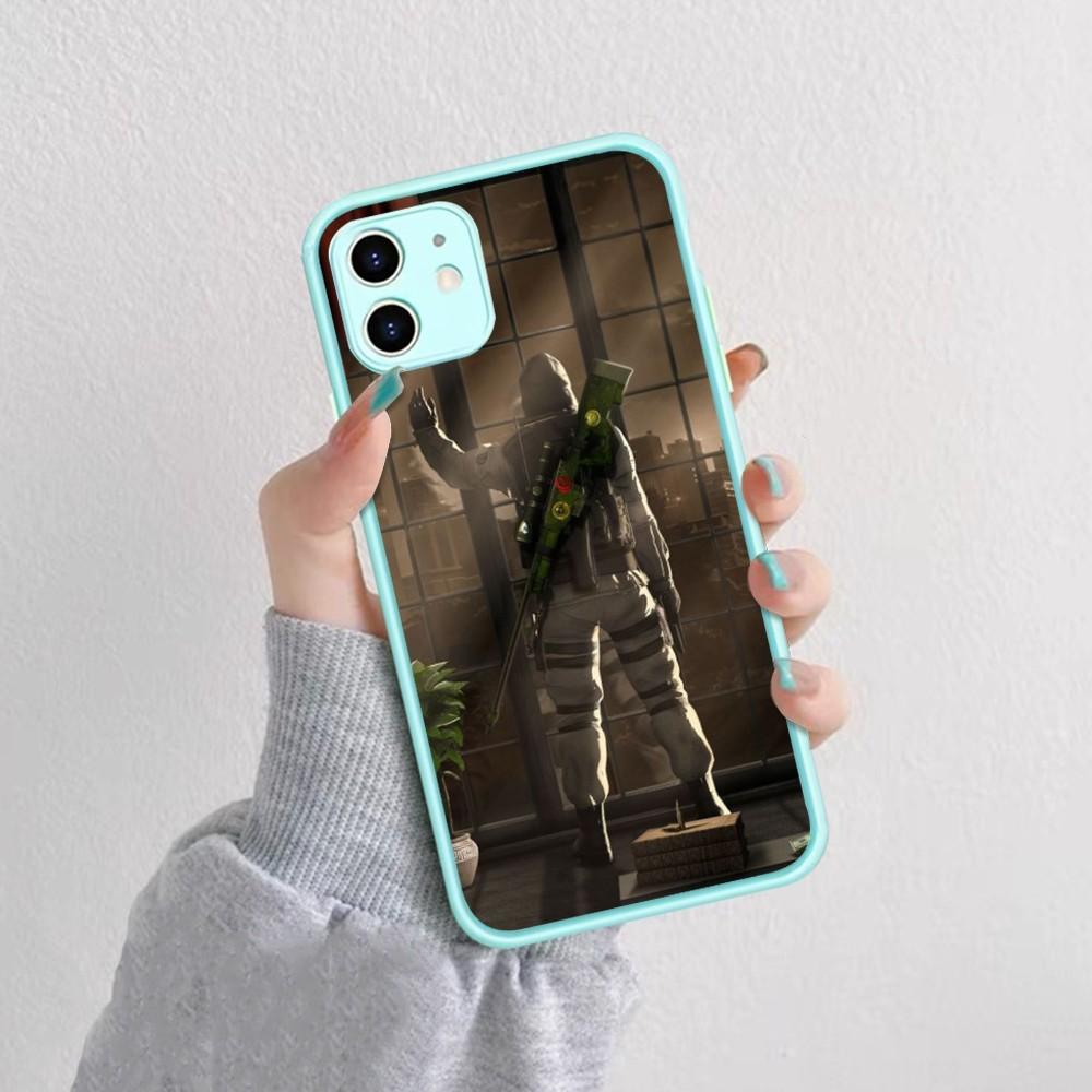 C-Counter-Strike CS Game Phone Case For IPhone 14 11 12 13 Mini Pro Max 8 7 Plus X XR XS MAX Translucent Matte Cover