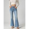 High Waist Skinny Flare Jeans Women 3 Colors Mid-Stretch Casual Style