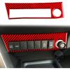 for Toyota RAV4 2013-2018 Accessories Window Switch Panel Red | Real Carbon Fiber, for Toyota RAV4 2013 2014 2015 2016 2017 2018, Interior Trim