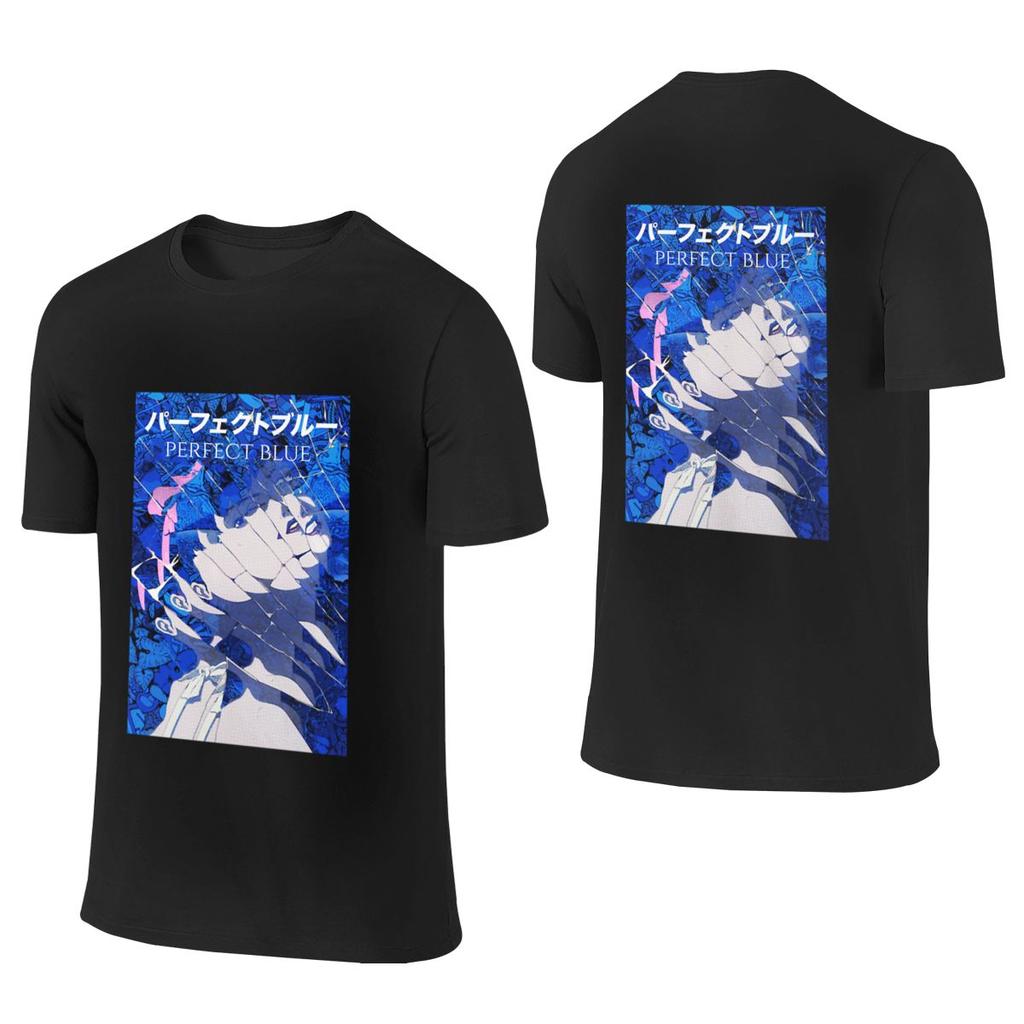 Perfect Blue Fan Art American Retro Reversible Tshirtkoreanstyle Vibe Niche Tees