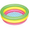 Piscine Gonflable Arc En Ciel 3 Boudins BESTWAY - Ø 70 X 24 Cm