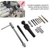 16 шт. Инструмент для снятия свечей накаливания Портативный Метрический Стальной Безопасный для Поврежденных 8 мм 10 мм Свечей Накаливания Набор Инструментов для Извлечения Свечей Накаливания