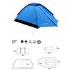 Nc6033 Nightfall Nils Camp Light Gray-Blue Camping Tent