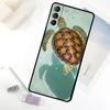 Греющиеся зеленые черепахи Чехол для телефона Для Samsung Galaxy S25 S26 Ultra S20 S21 S22 S23 S24 Ultra S10 Plus S25 FE Чехол