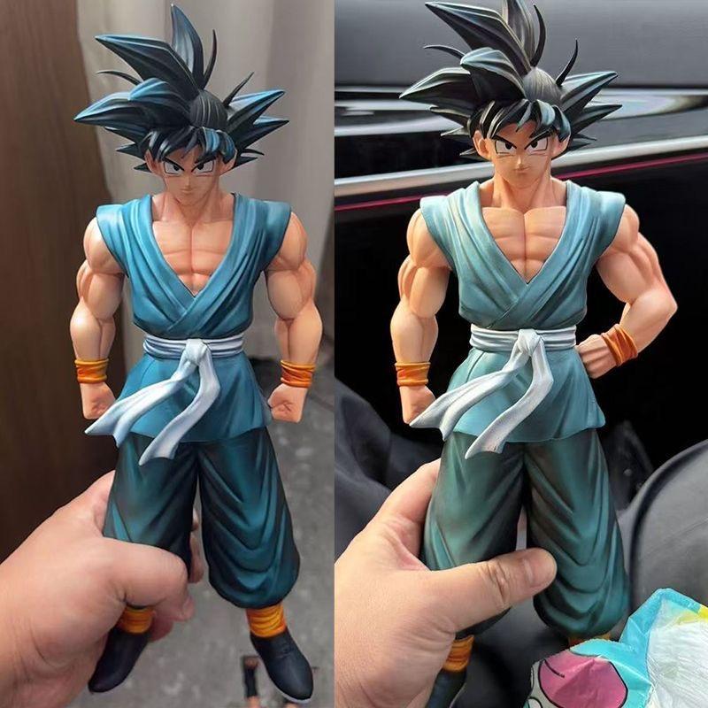 HY Статуэтка Аниме Dragon Ball Z Сон Гоку Фигурка Супер Сайян Гоку ПВХ Фигурки Действия Коллекционная Модель Игрушки Подарок