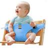 1PC Portable Kids Baby Chair Travel Foldable Washable Infant Dining High Dinning Cover Seat Safety Belt Feeding Baby Care Accessory