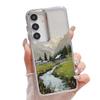 Mountain Valley Camping Art Case For Samsung A57 A37 A17 A56 A36 A26 A16 A55 A54 5G S21 FE S22 S23 S24 S25 Plus S26 Ultra Clear Soft Cover