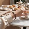 Retro Antique Copper Bracelet Resizable Vintage Style Bracelet Magnetic Energy Wristband Daily